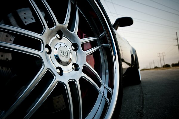 Stylish chevrolet corvette drive