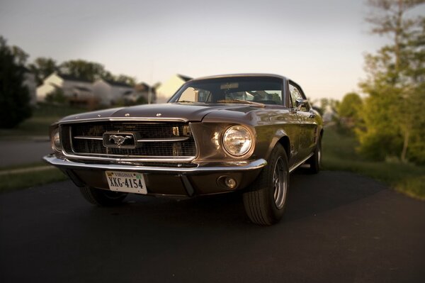 Ford Mustang eintausendneunhundertsiebenundsechzig des Jahres
