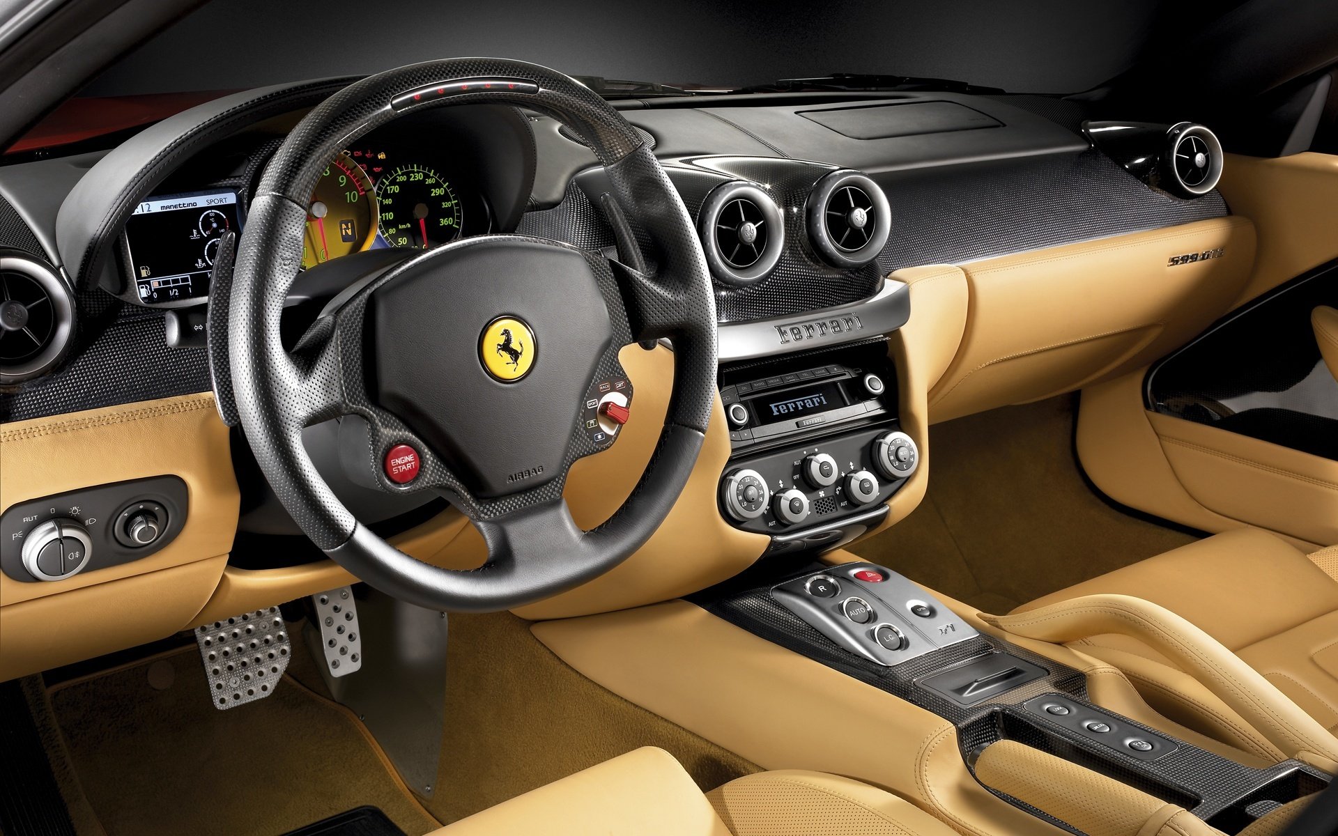 ferrari 599 феррари gtb салон