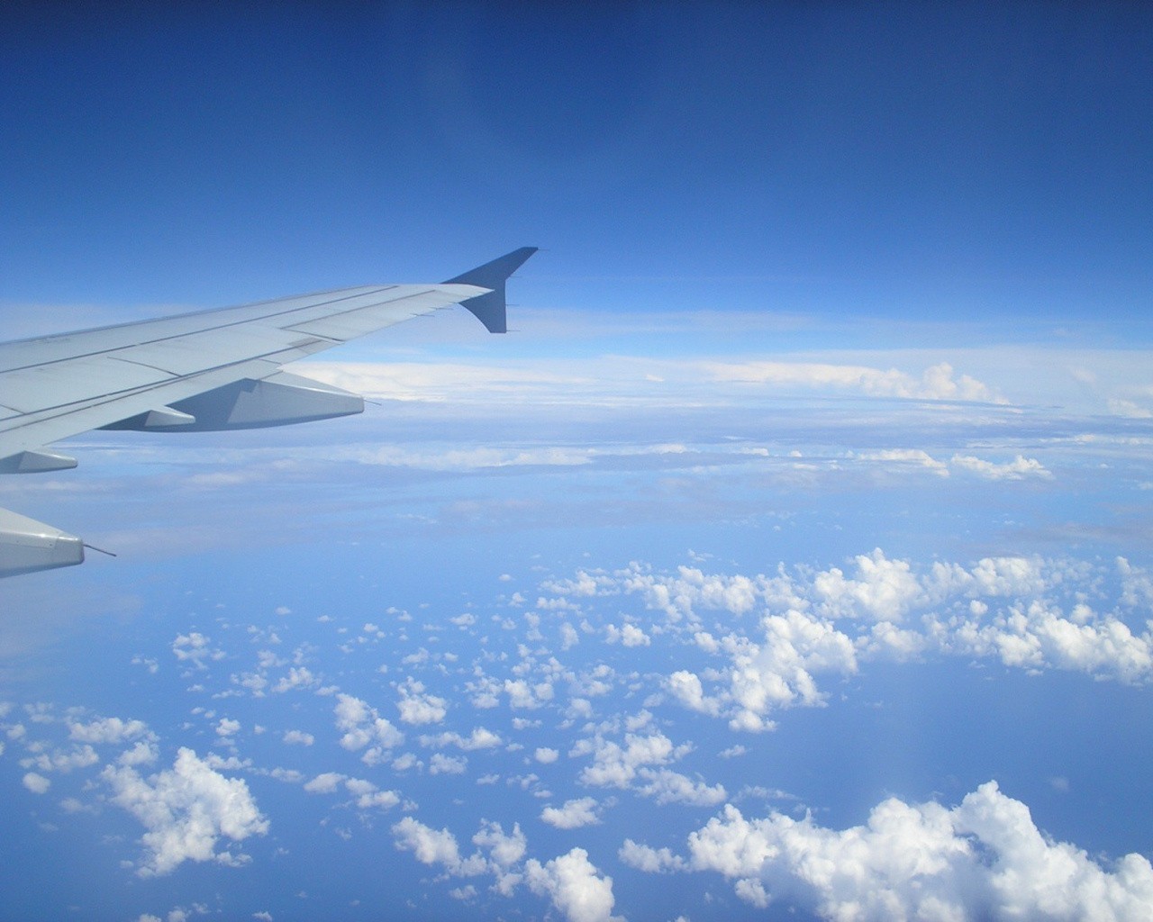 cielo nuvole ala aereo