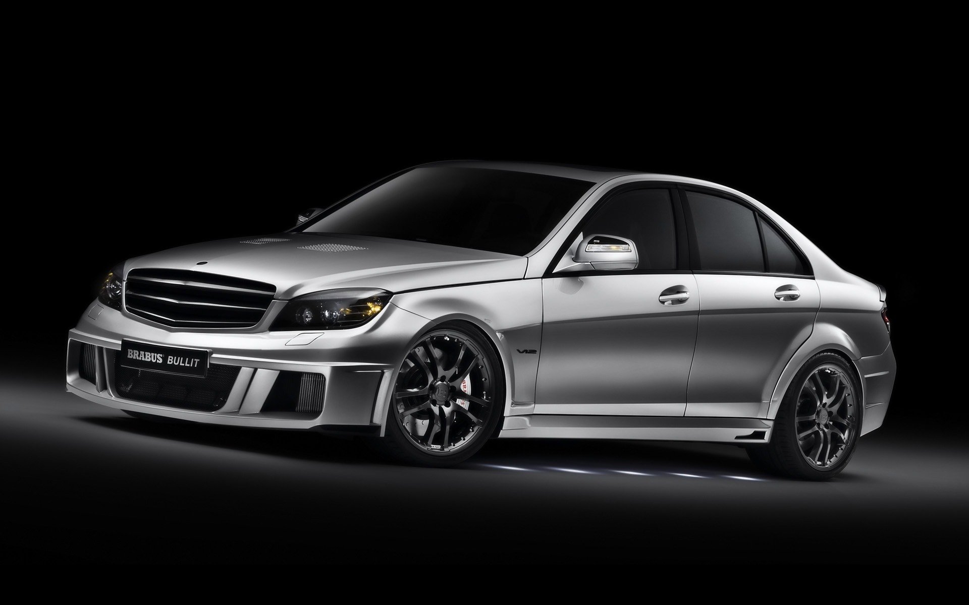 classe c mercedes brabus bullit 1920 x 1200 widescreen carriole automobili luce mercedes parete auto automobili