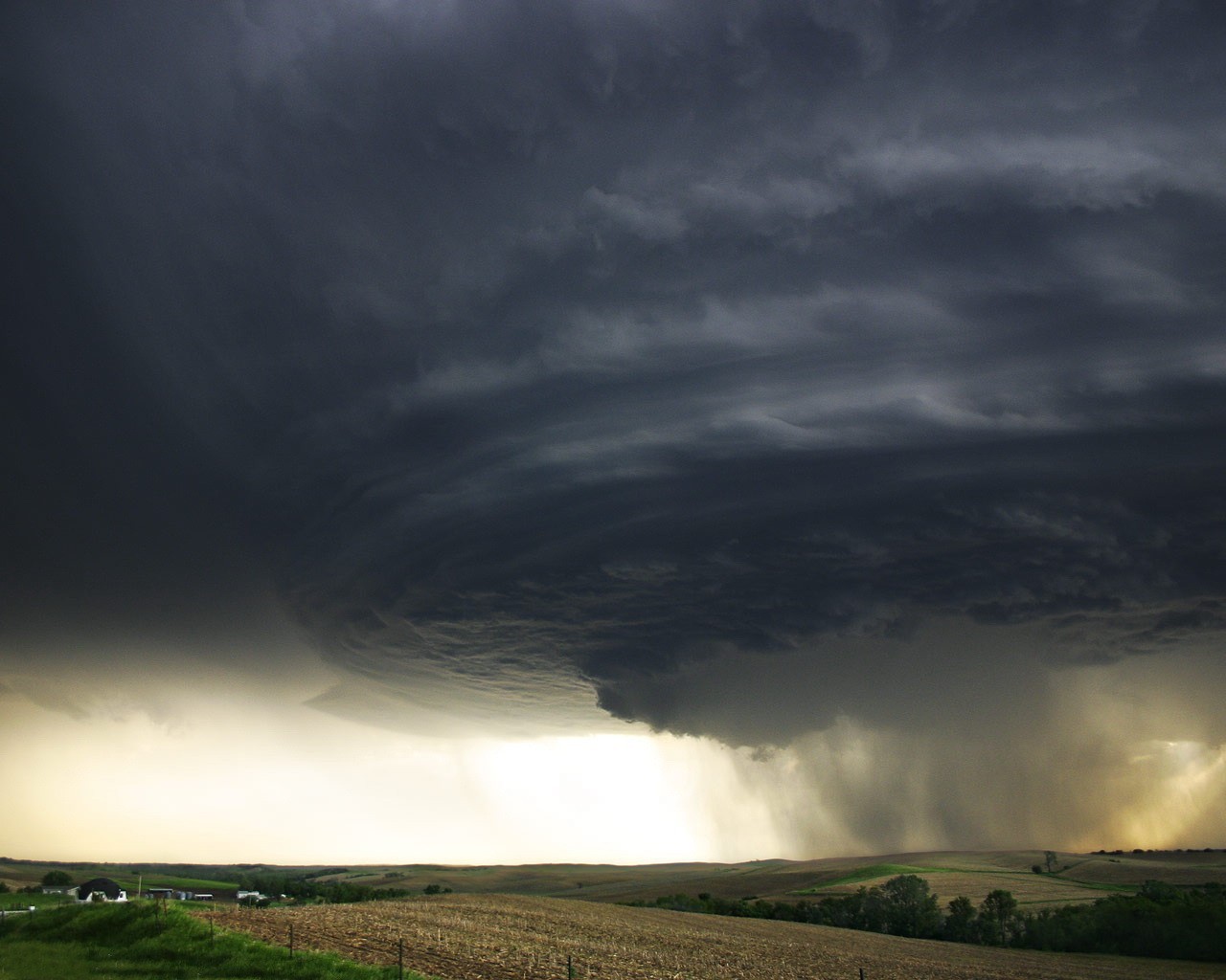 clouds rain storm