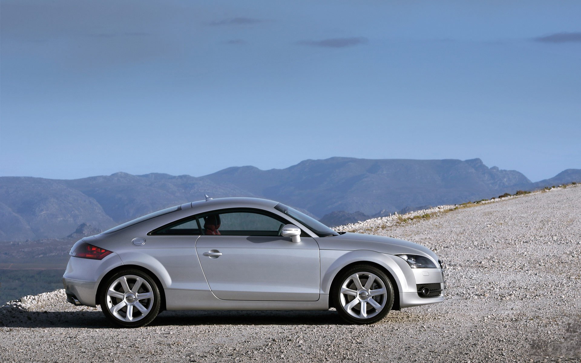 audi tt auto coche audi montaña carretera