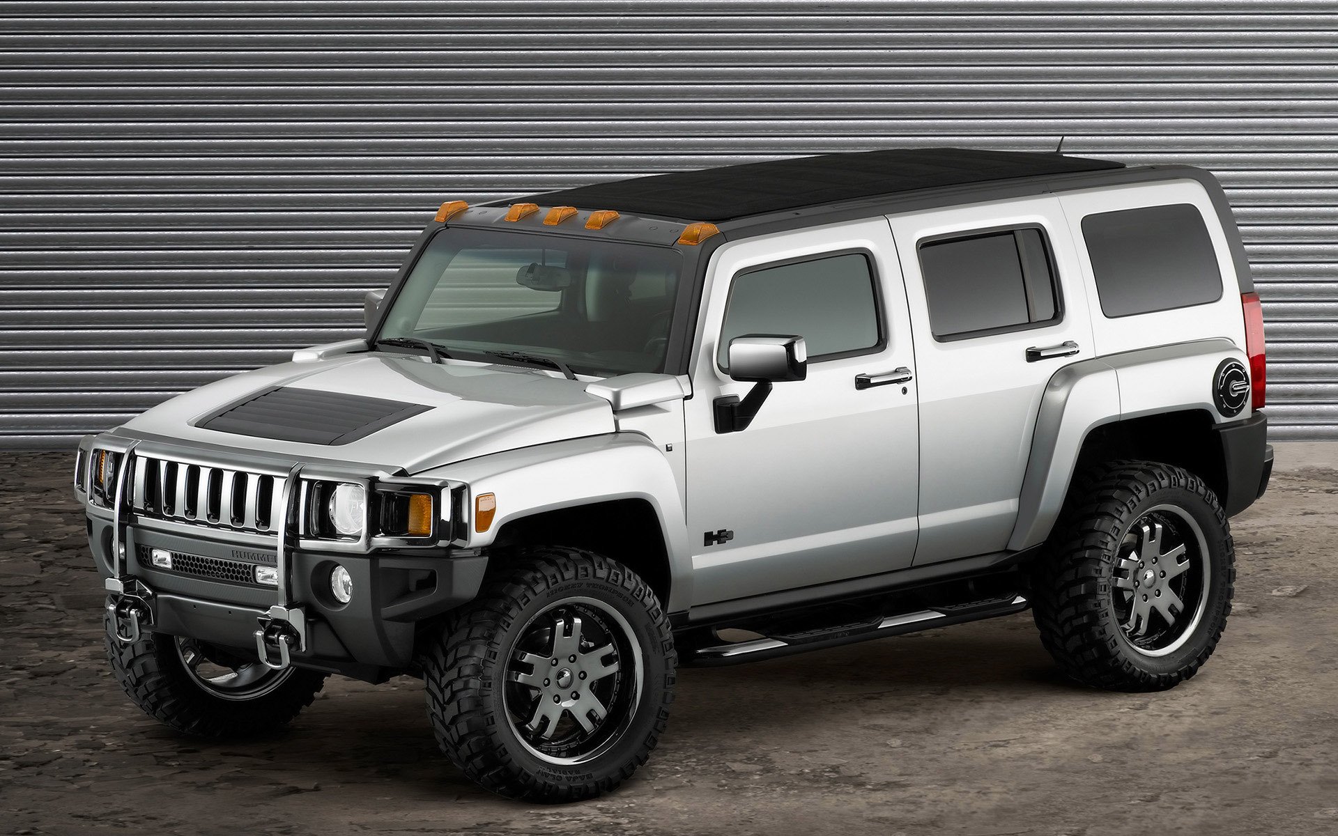 hummer voitures gris