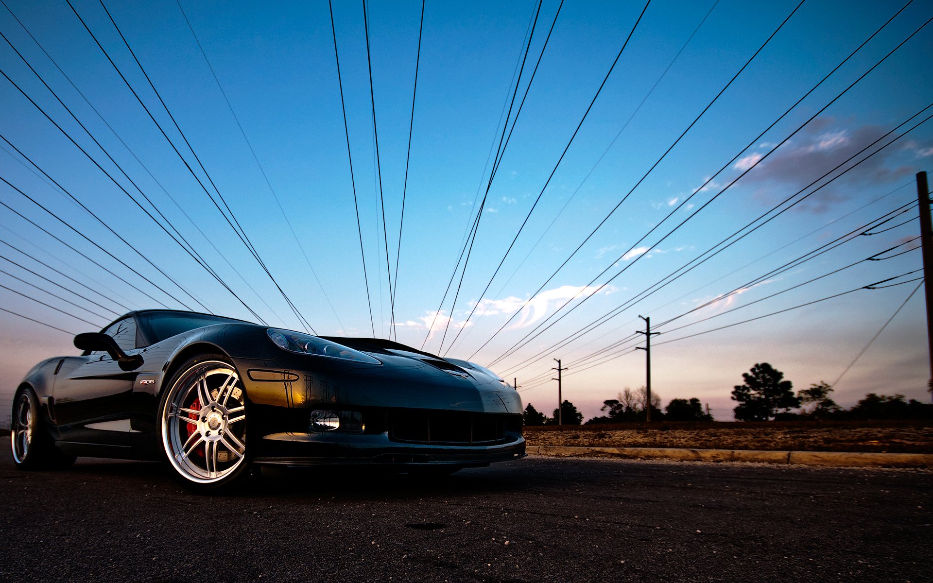 chevrolet corvette sky