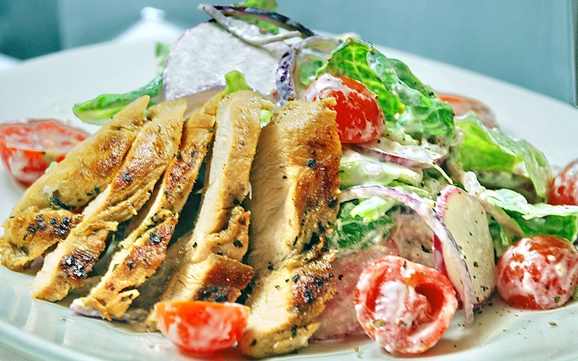 chicken breast salad with