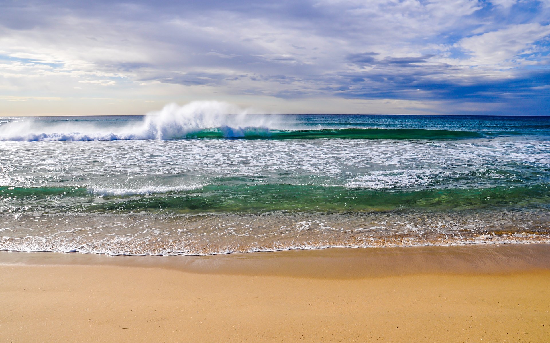 wolken natur landschaft himmel meer strand sand