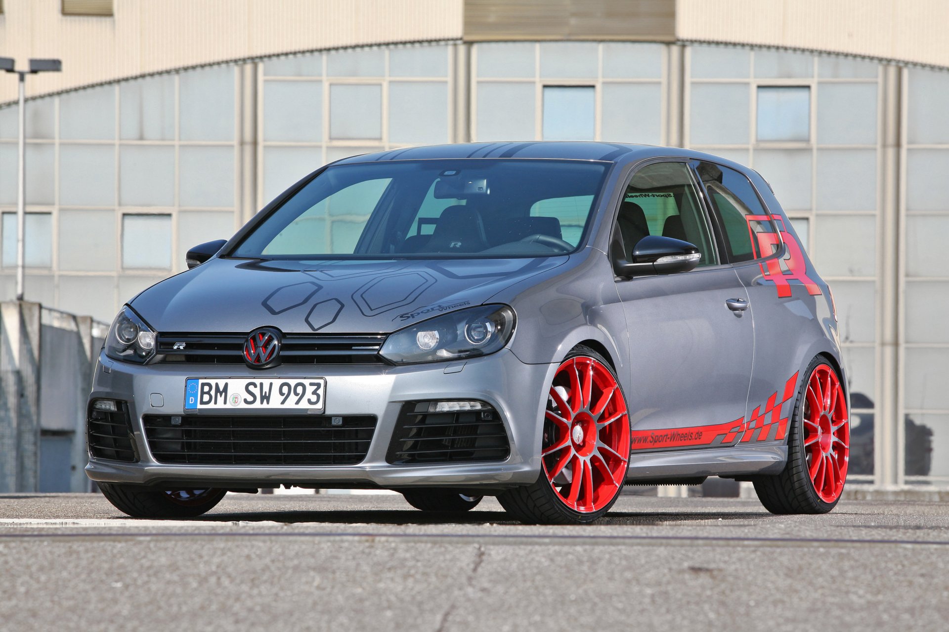 llantas deportivas vw golf 6 r frente