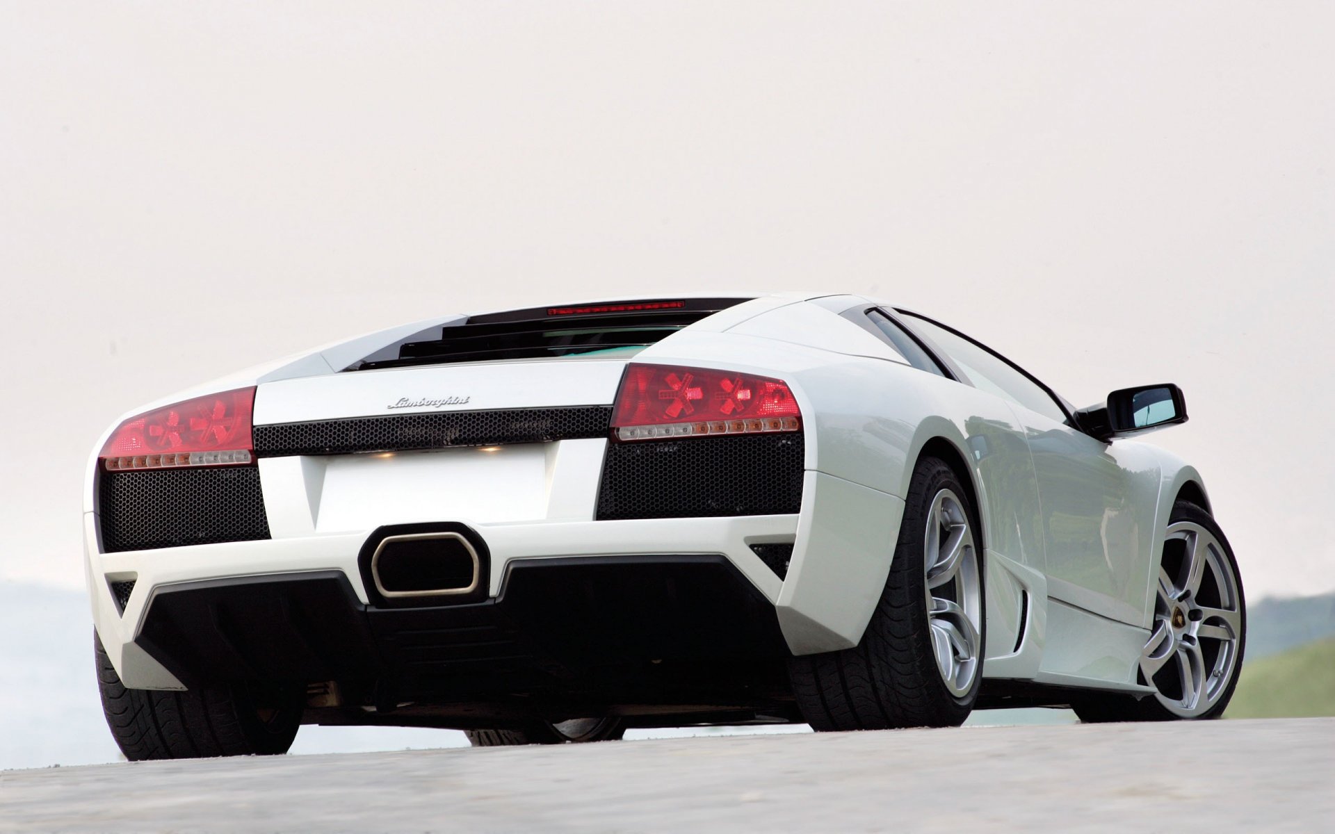 lamborghini murcielago blanc phares