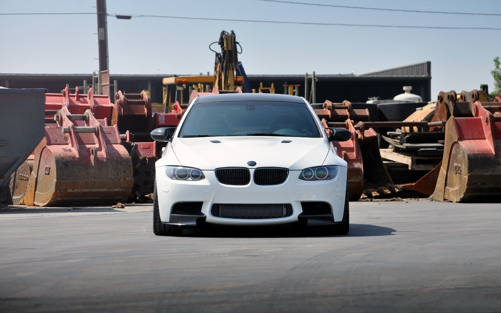 bmw weiß vorderansicht bmw white m3 e92