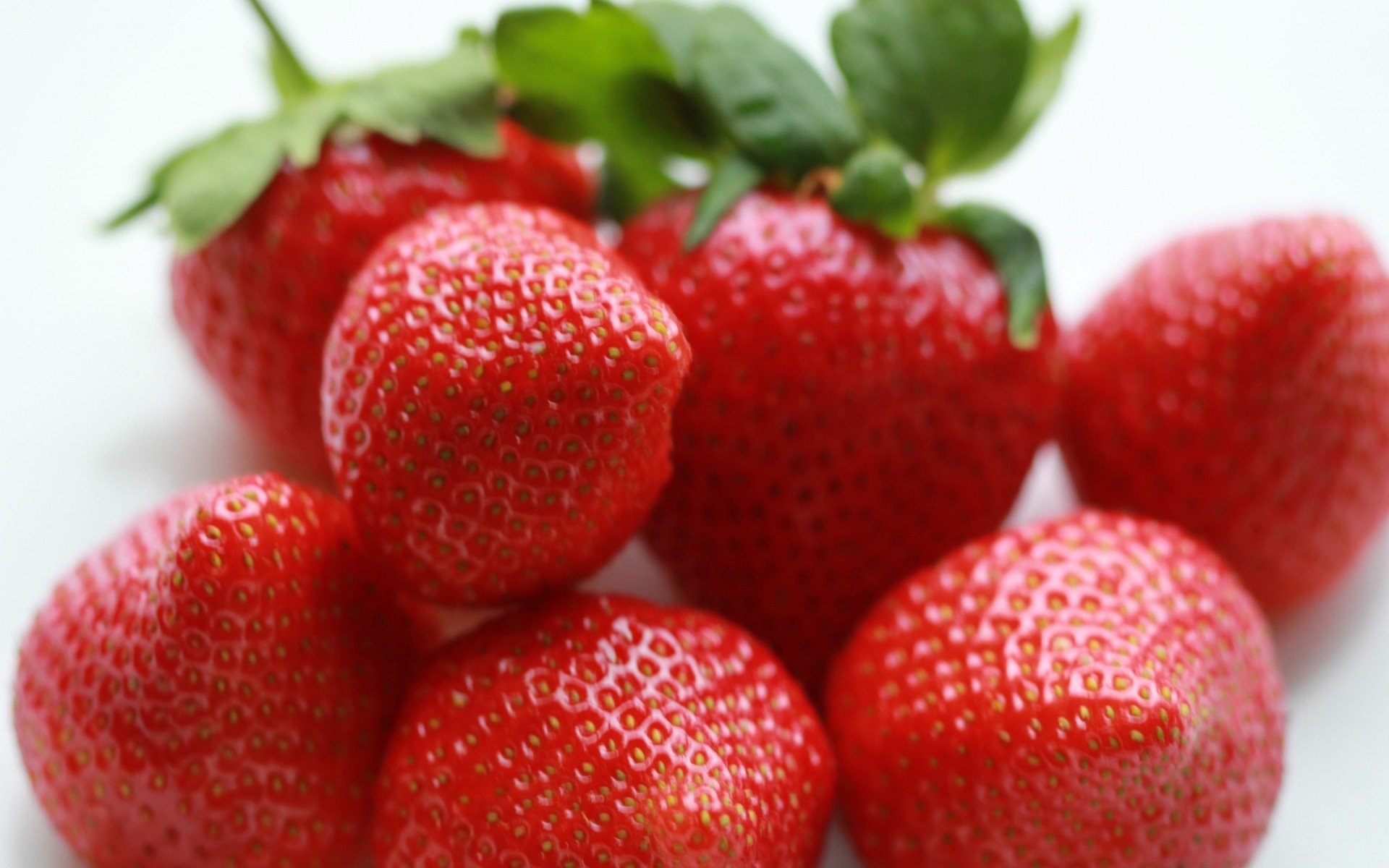 erdbeeren reif rot lecker süß makro