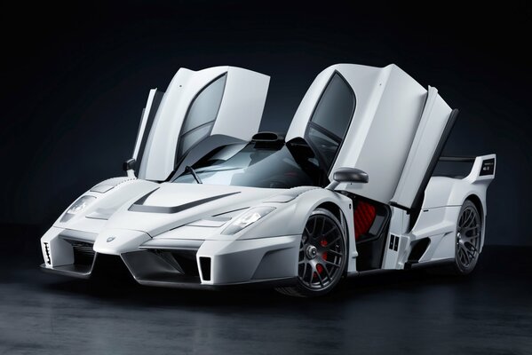 Fashionable car with Ferrari enzo tuning