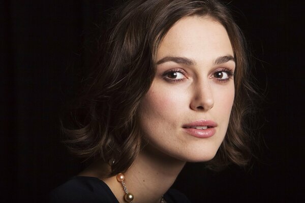 Beautiful actress Keira Knightley