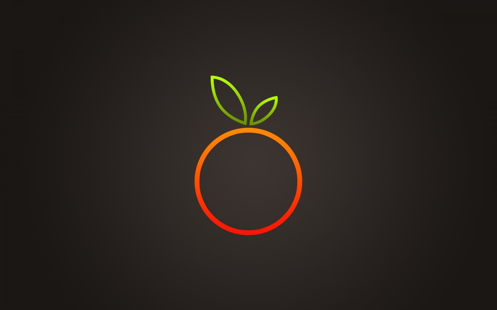 orange leaf background