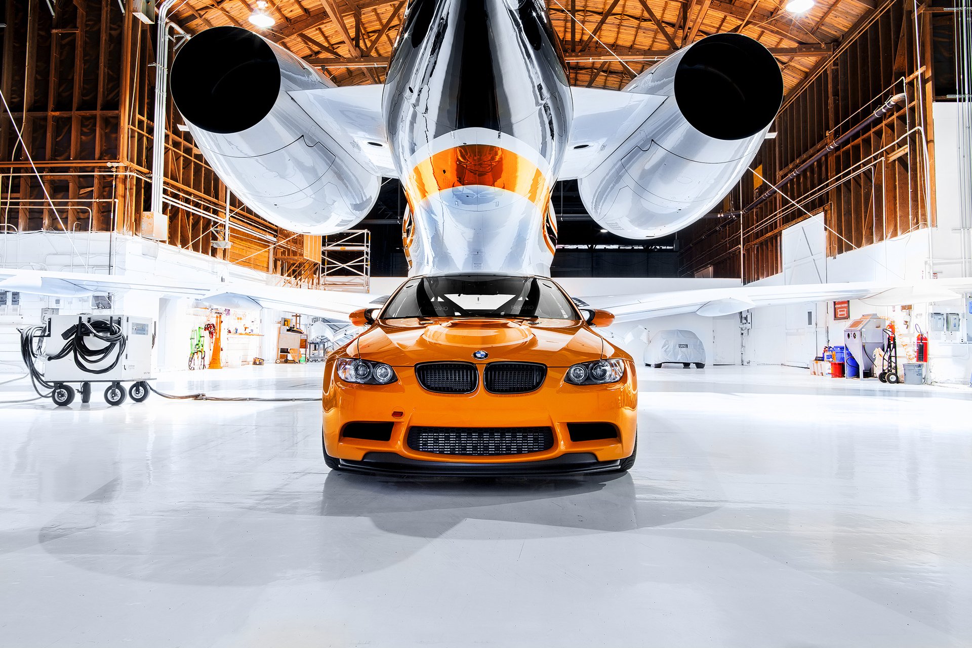 bmw m3 gts оранжевый ангар