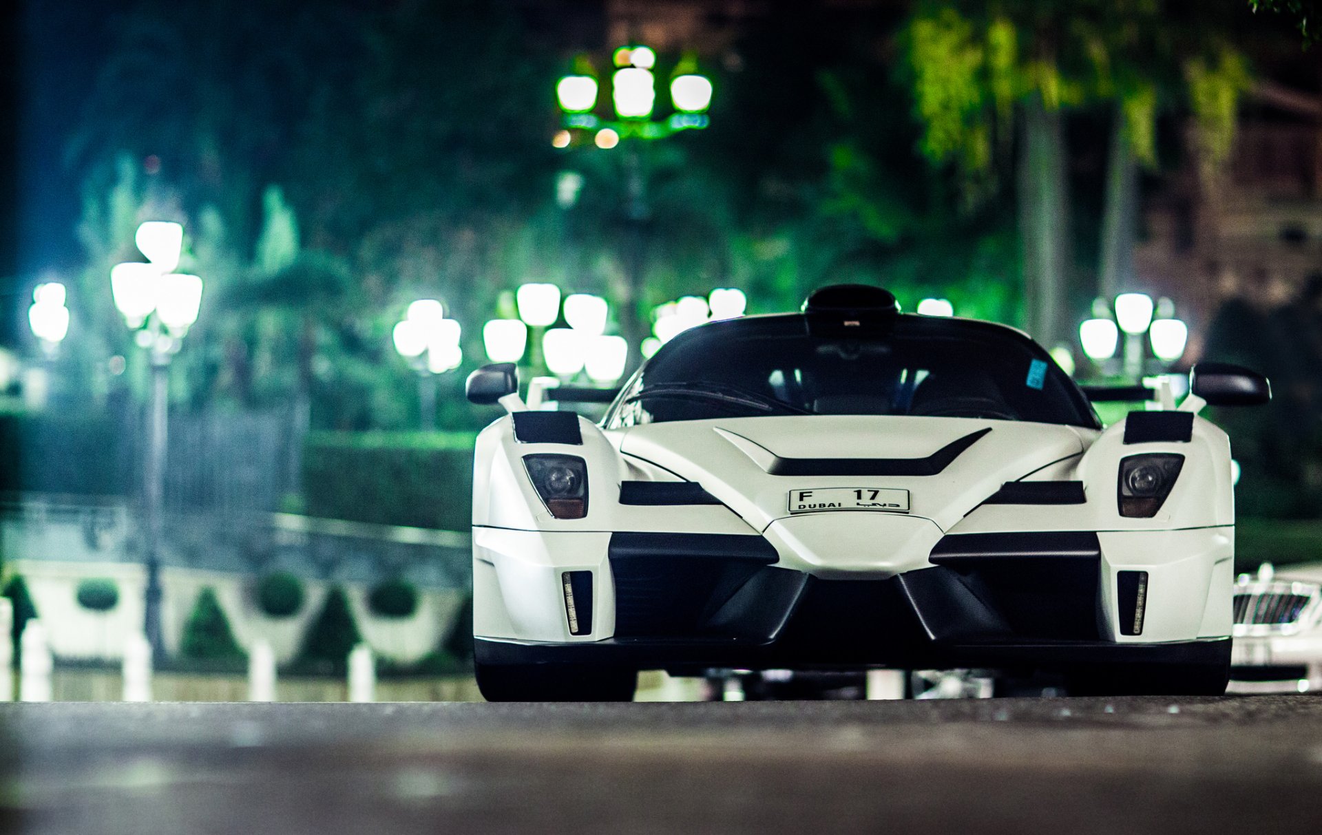 ferrari enzo gemballa blanco tuning ferrari