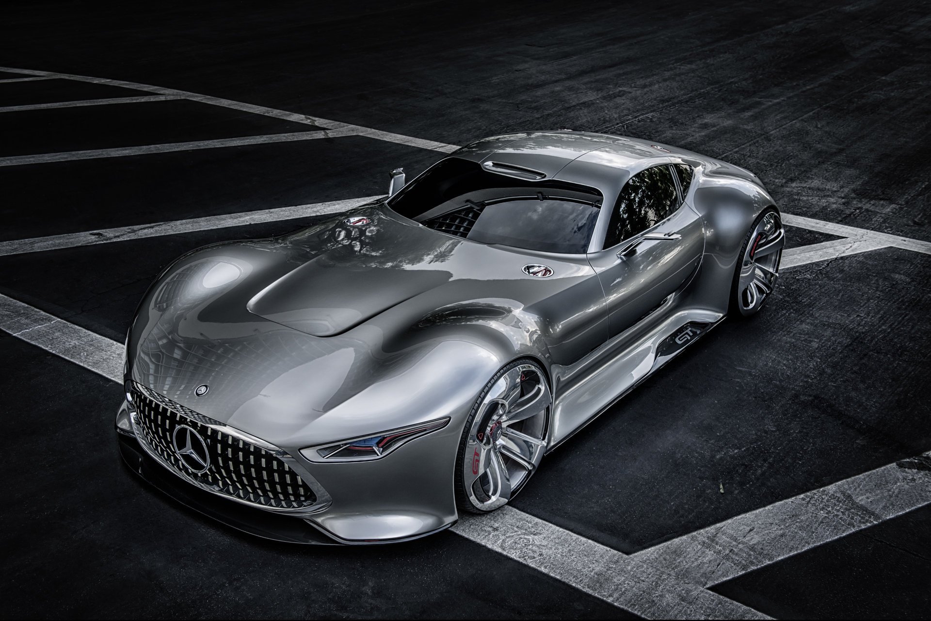 mercedes-benz amg vision gran turismo 2013 konzept supersportwagen