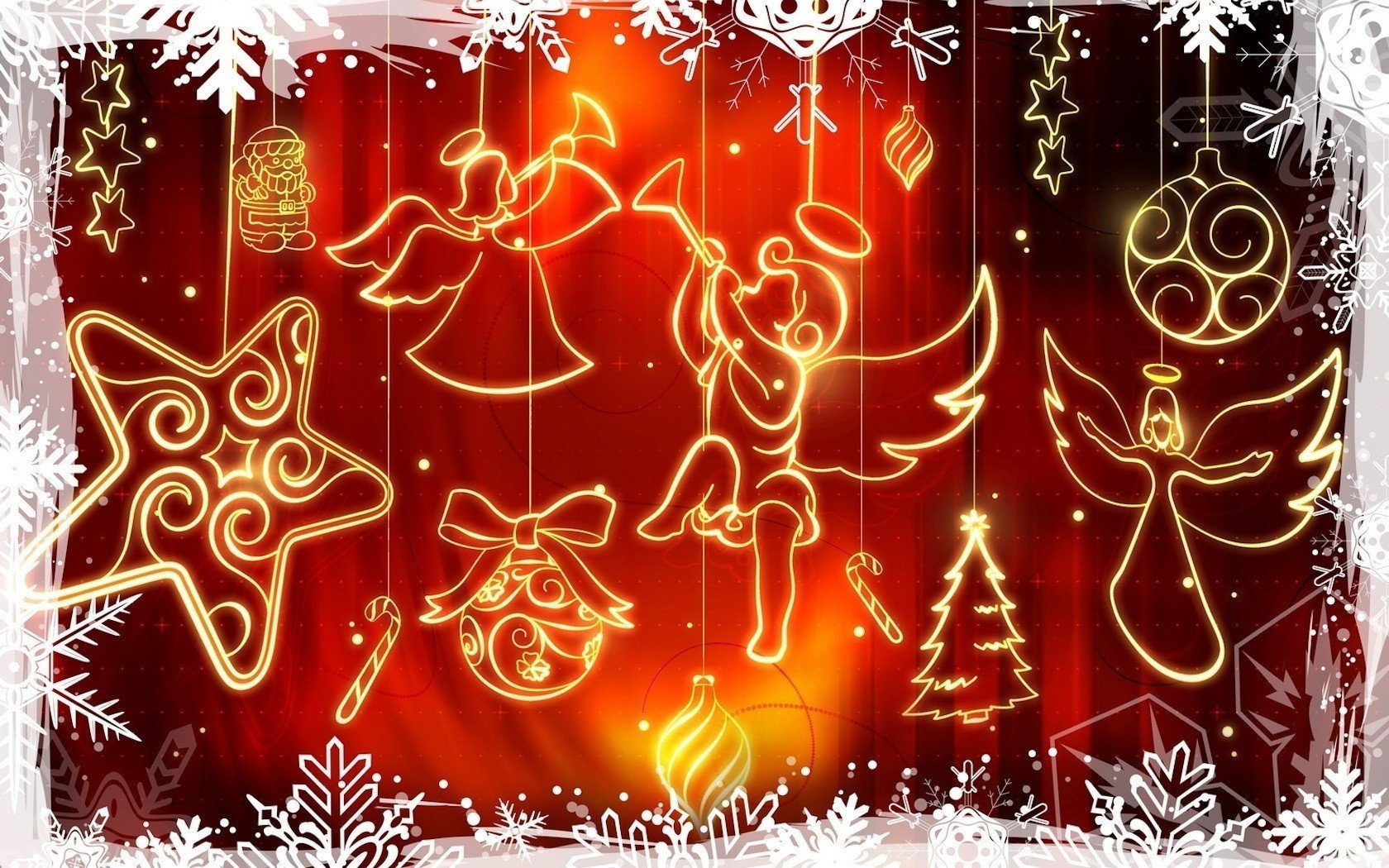 christmas red vector decoration