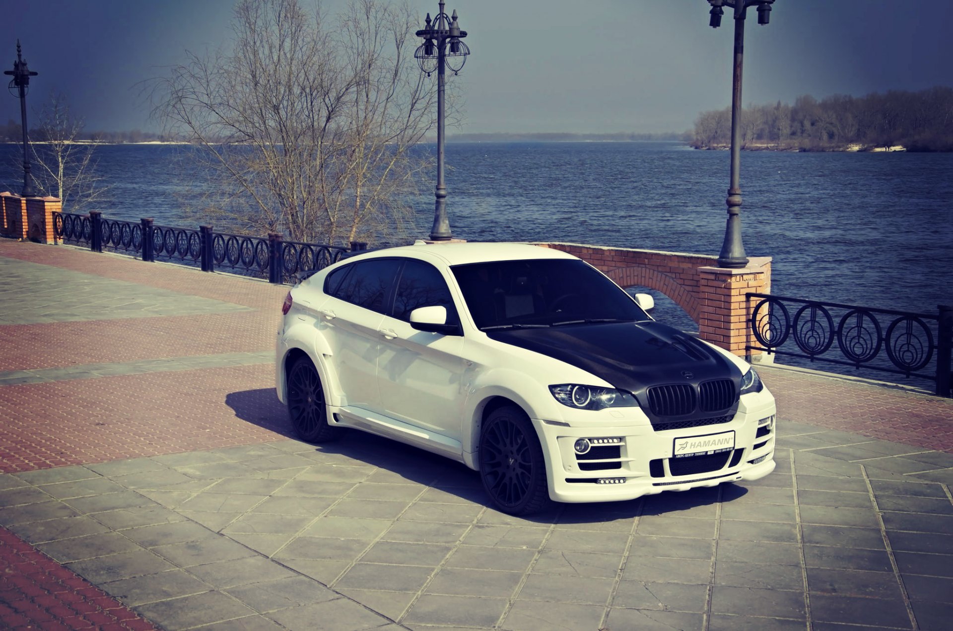 bmw x6 e72 hamann tuning weiß