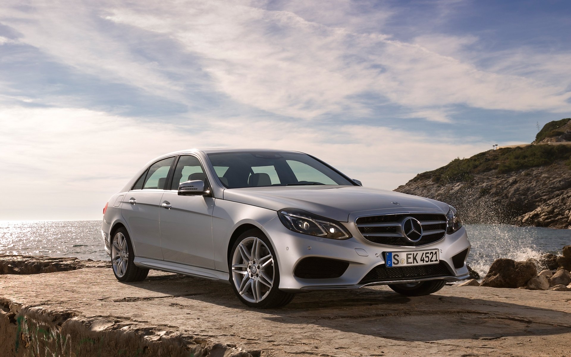 mercedes-benz e500 amg pacchetto sportivo mercedes amg anteriore