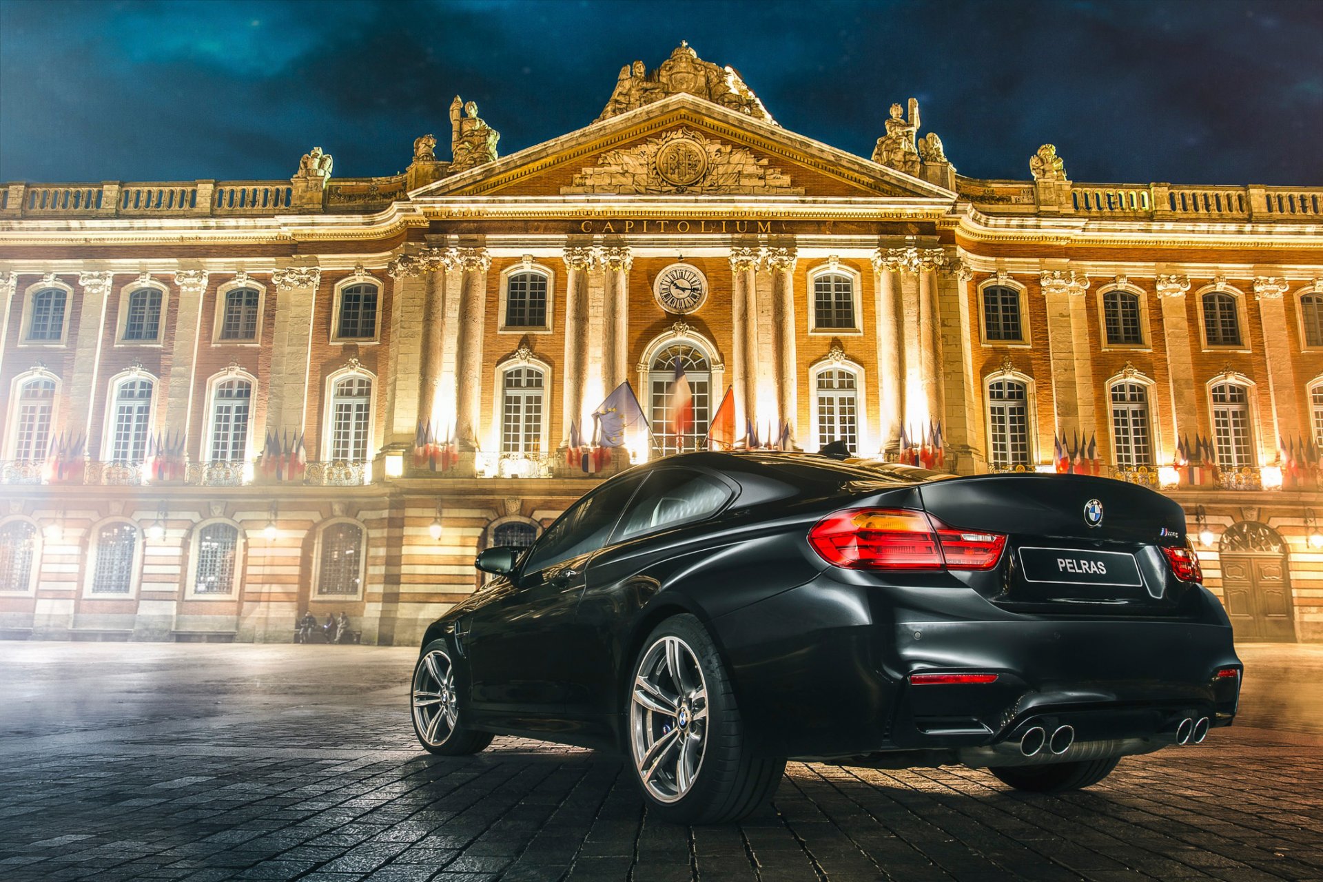 bmw m4 pelras stadt ansicht