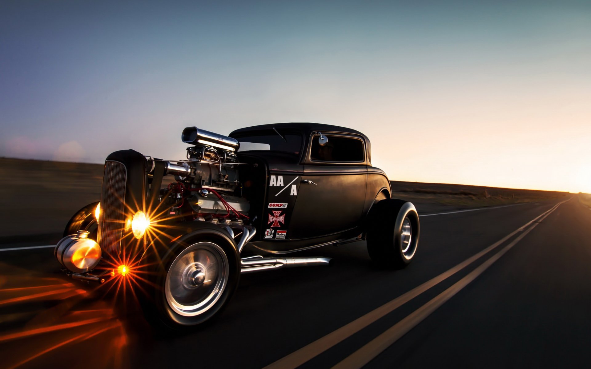 ford hot rod auto snack fotoarbeiten