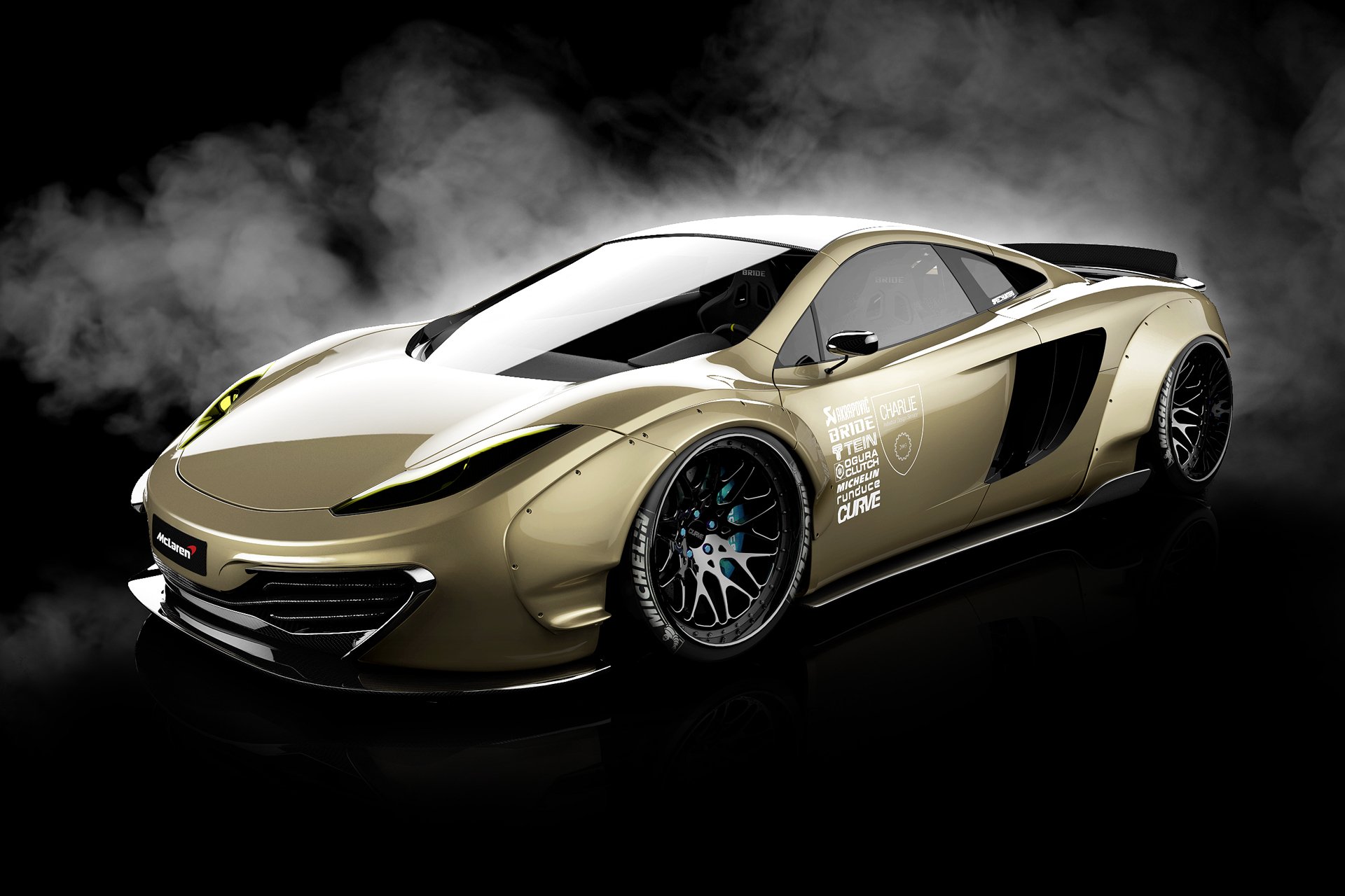 mclaren mp4-12c charlie cg supercar