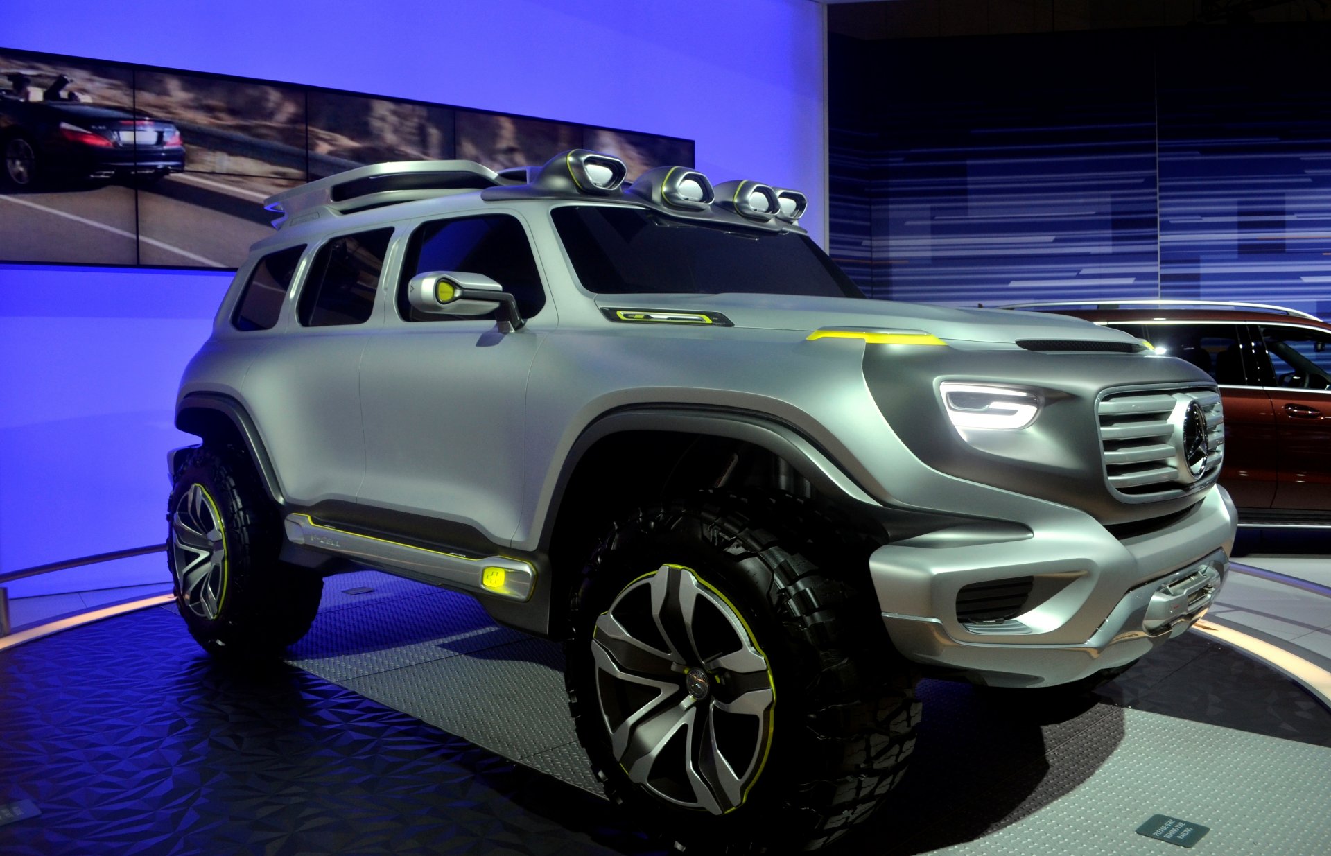 mercedes-benz ener-g-force super suv diseño único coche ecológico del futuro