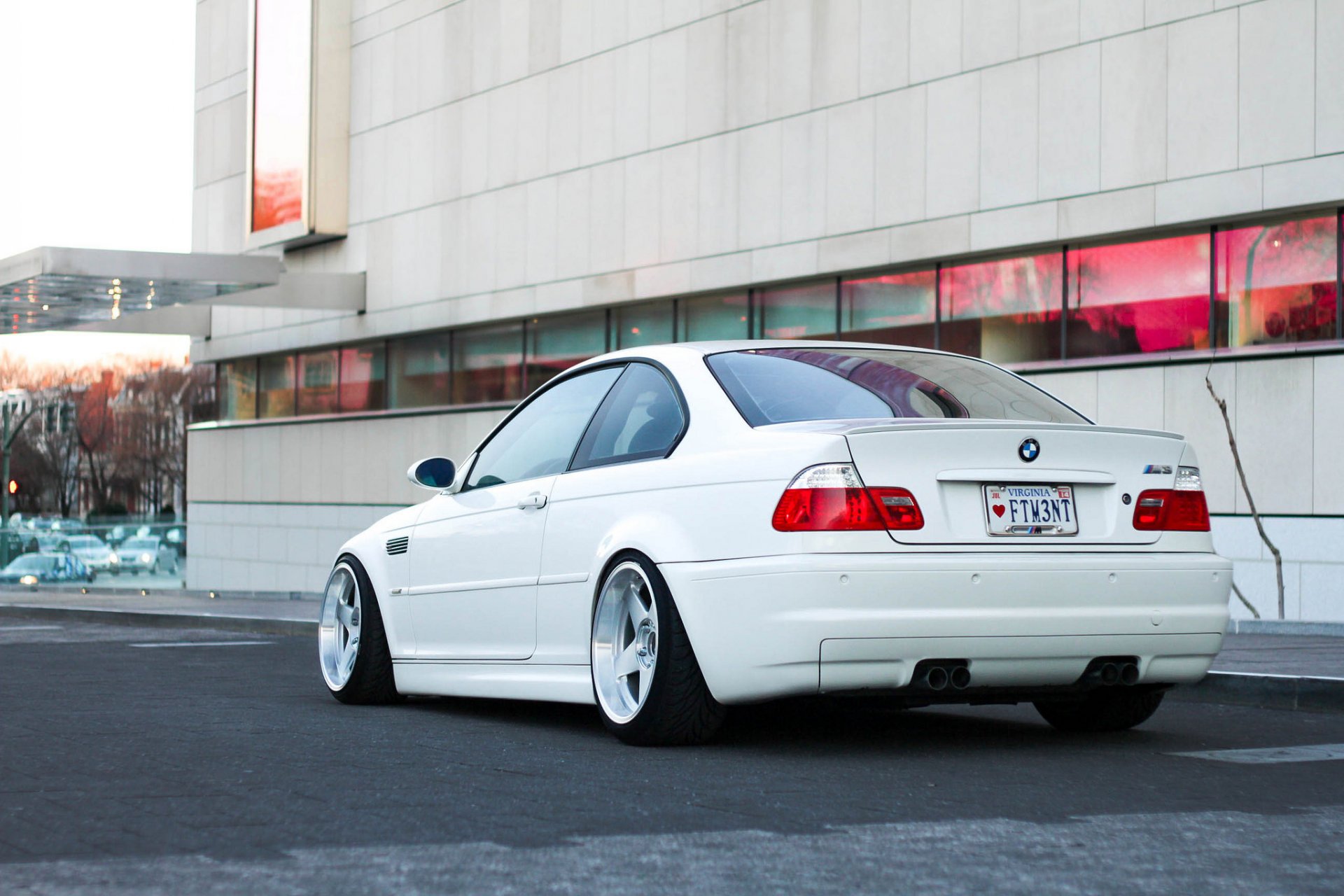 bmw m3 e46 weiß position weiß felgen tuning