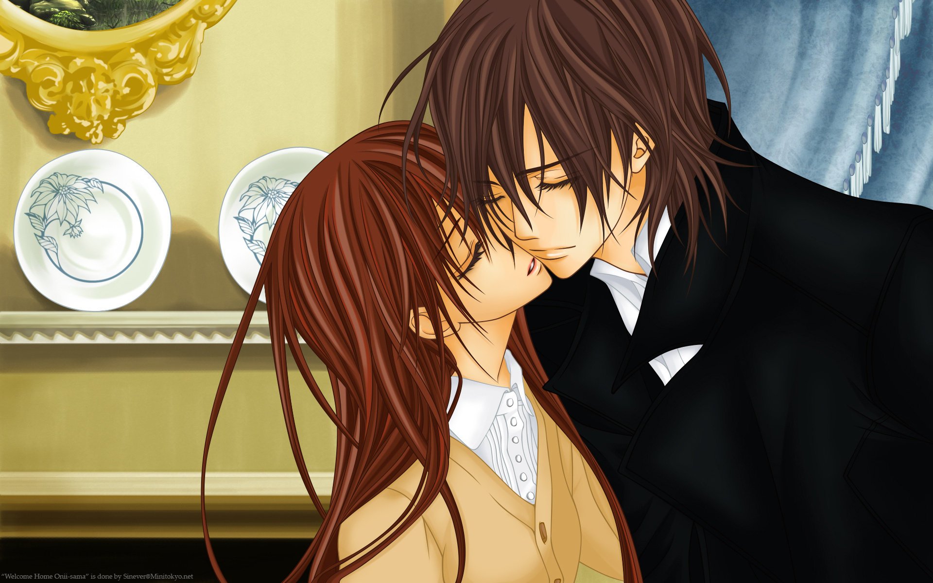 love romance vampire knight kiss relationship