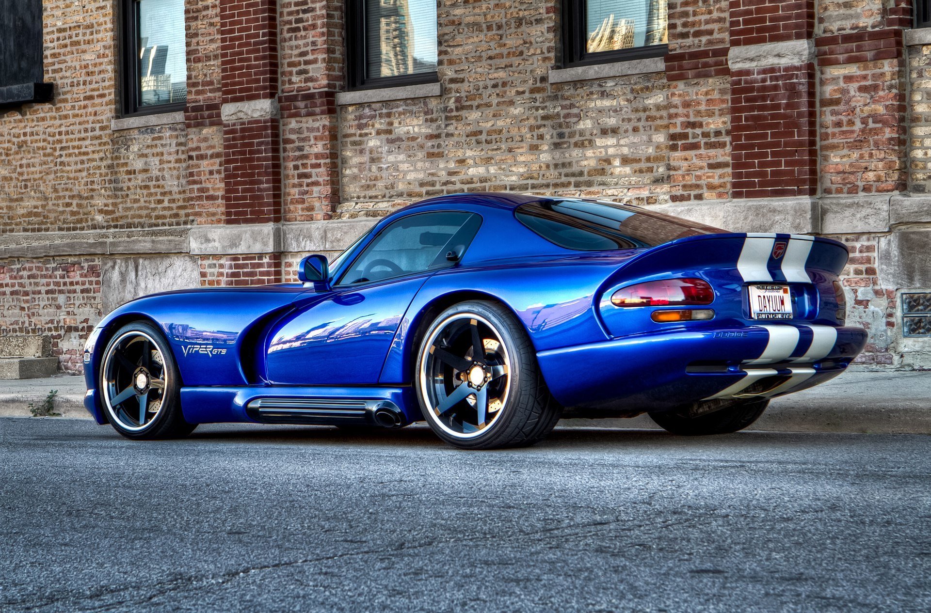 viper gts 04 dodge viper bleu