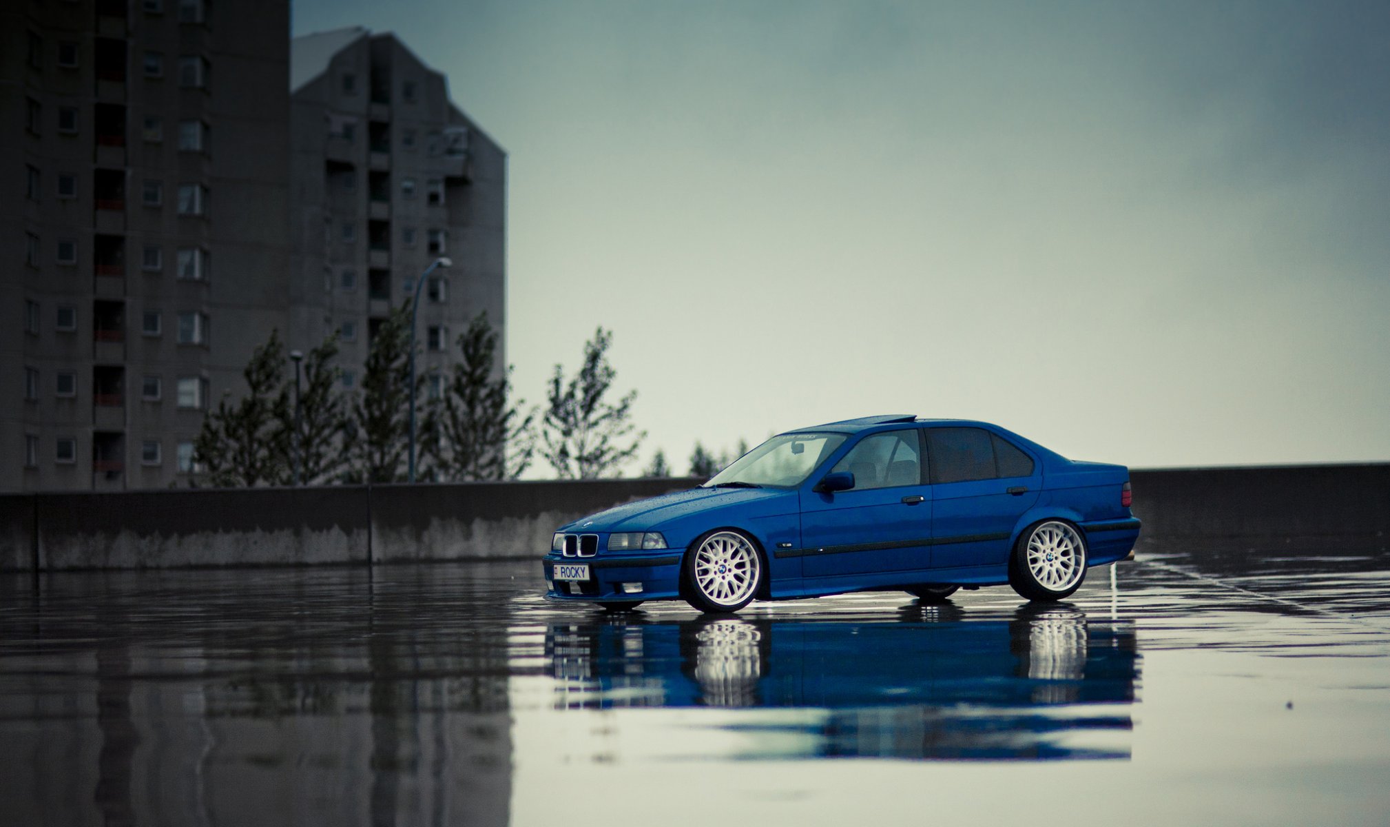 bmw e36 m3 bmw tuning position blau