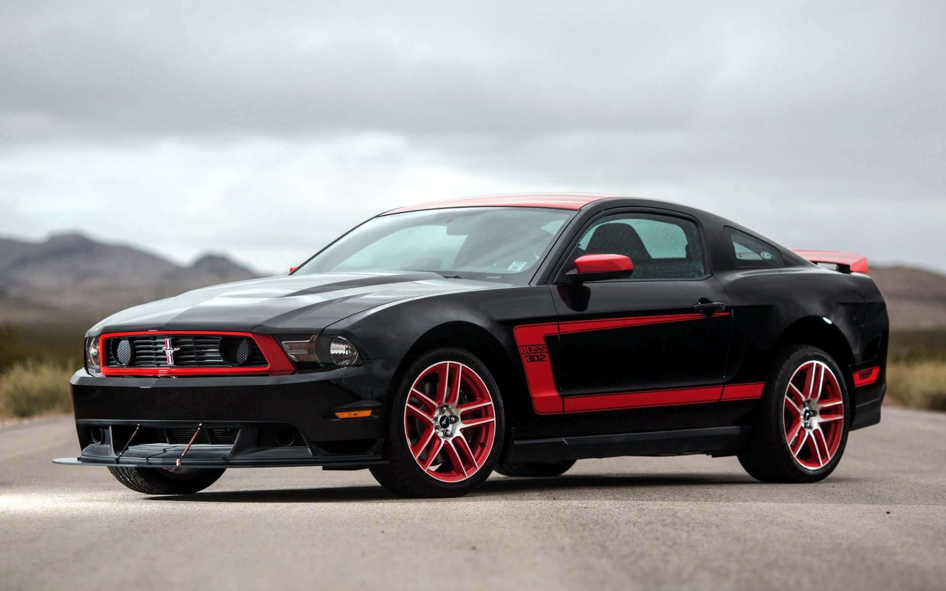 ford mustang boss 302 laguna seca front end muscle car muscle car background