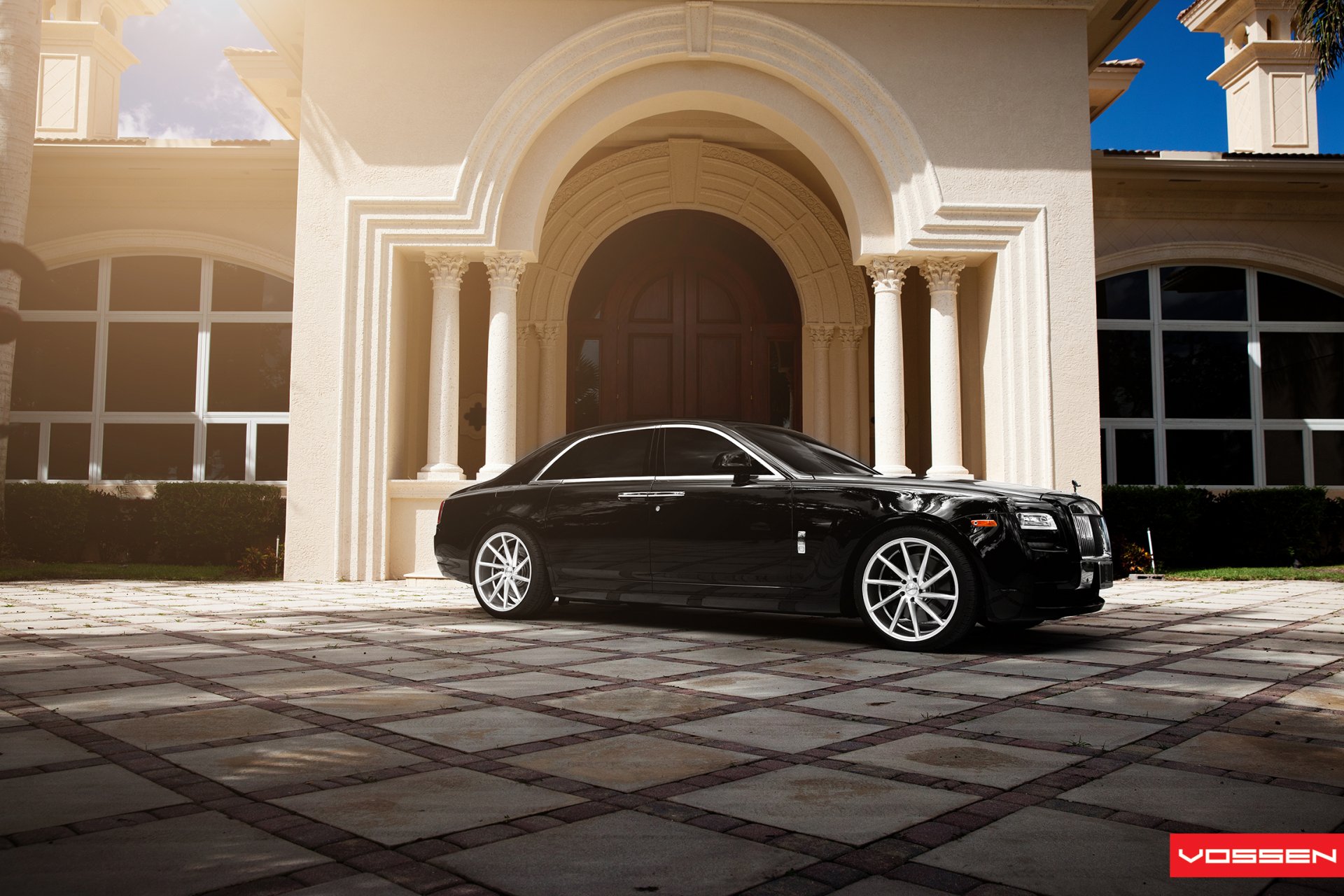 rolls royce ghost vossen wheels building