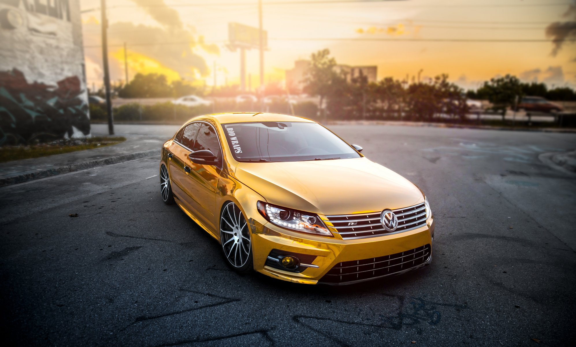 volkswagen passat cc tuning gold volkswagen passat golden