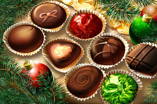 Chocolates for the new year