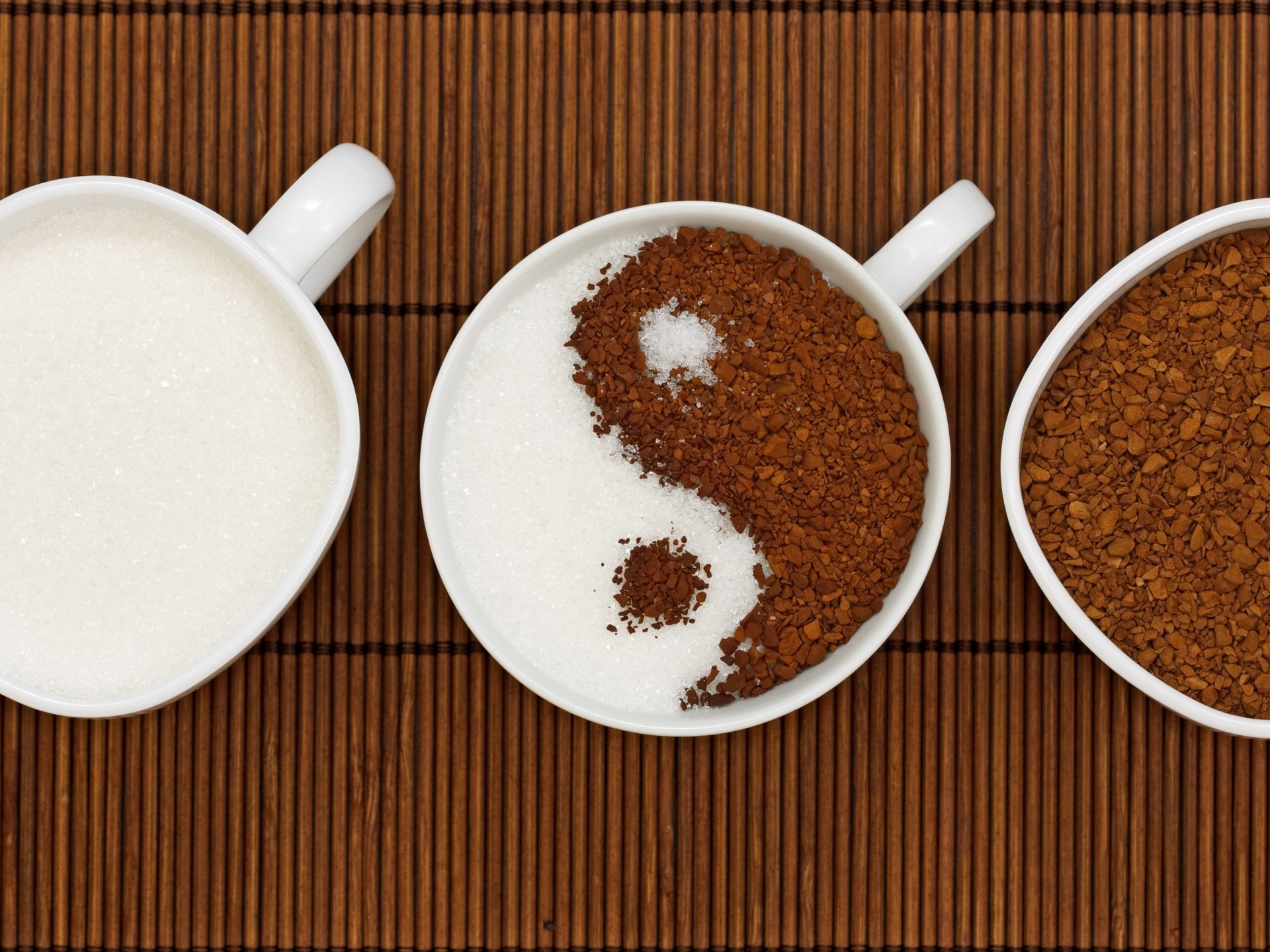 café yin yang sucre