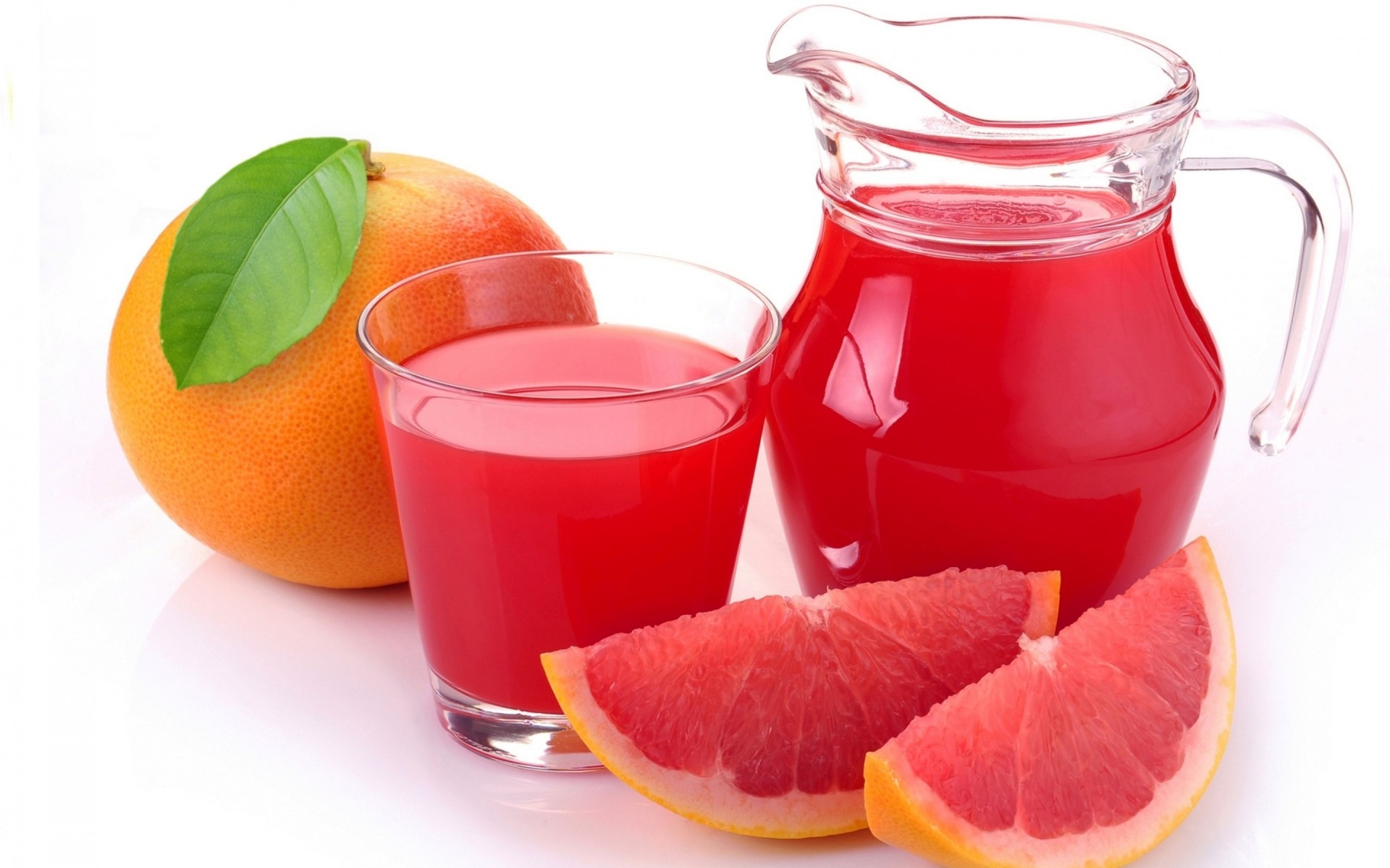 verre fruits jus pichet agrumes pamplemousse tranches