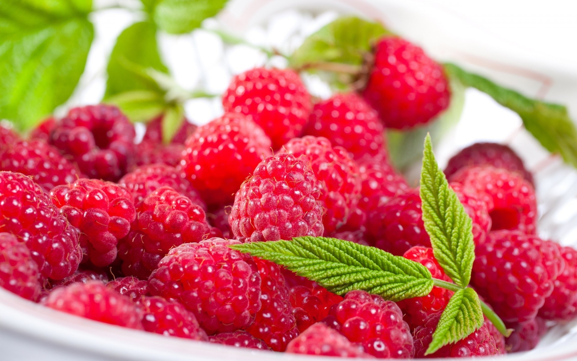 heet berries raspberry plate