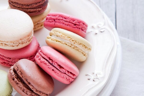 Dessert macaroon, original cookies