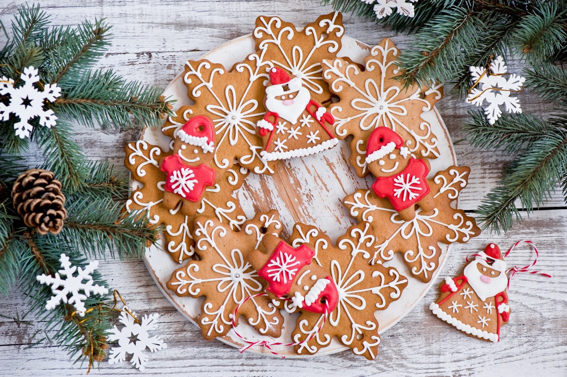 biscuits branches cônes