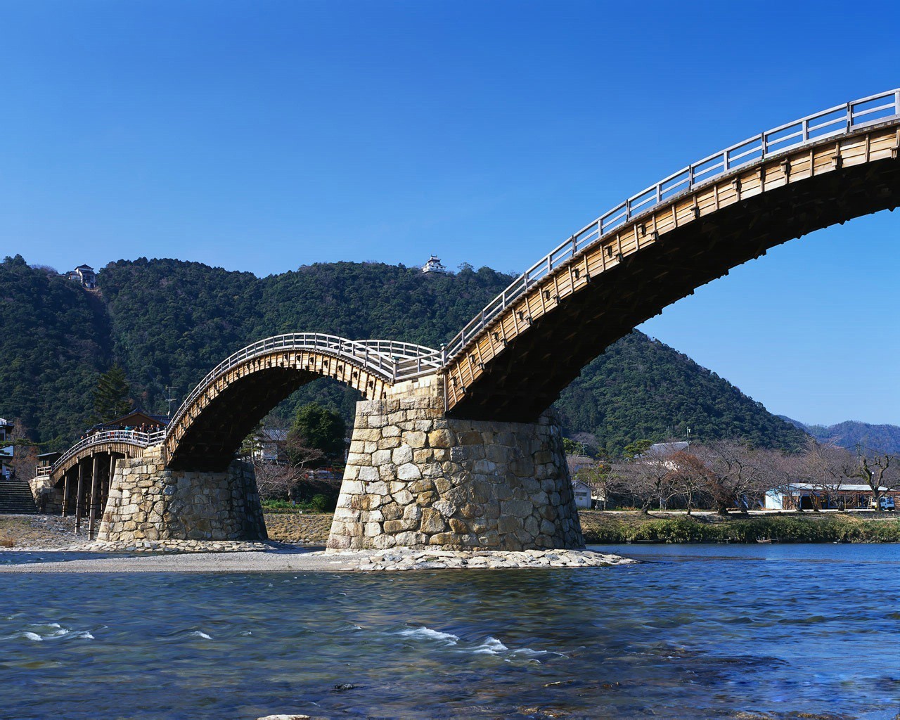 japan brücke fluss