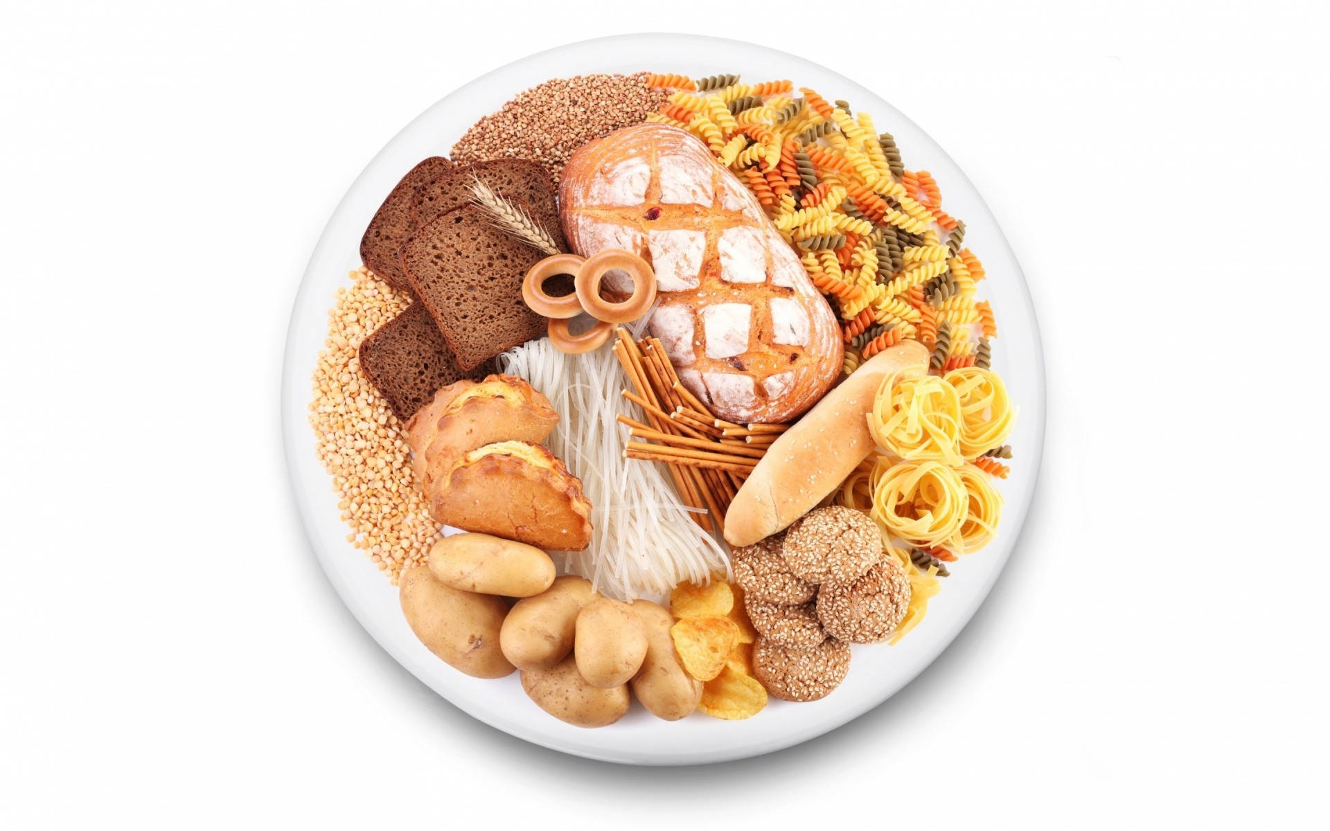 plate grain bread funchosa pasta brushwood pastries black bread slices pasta