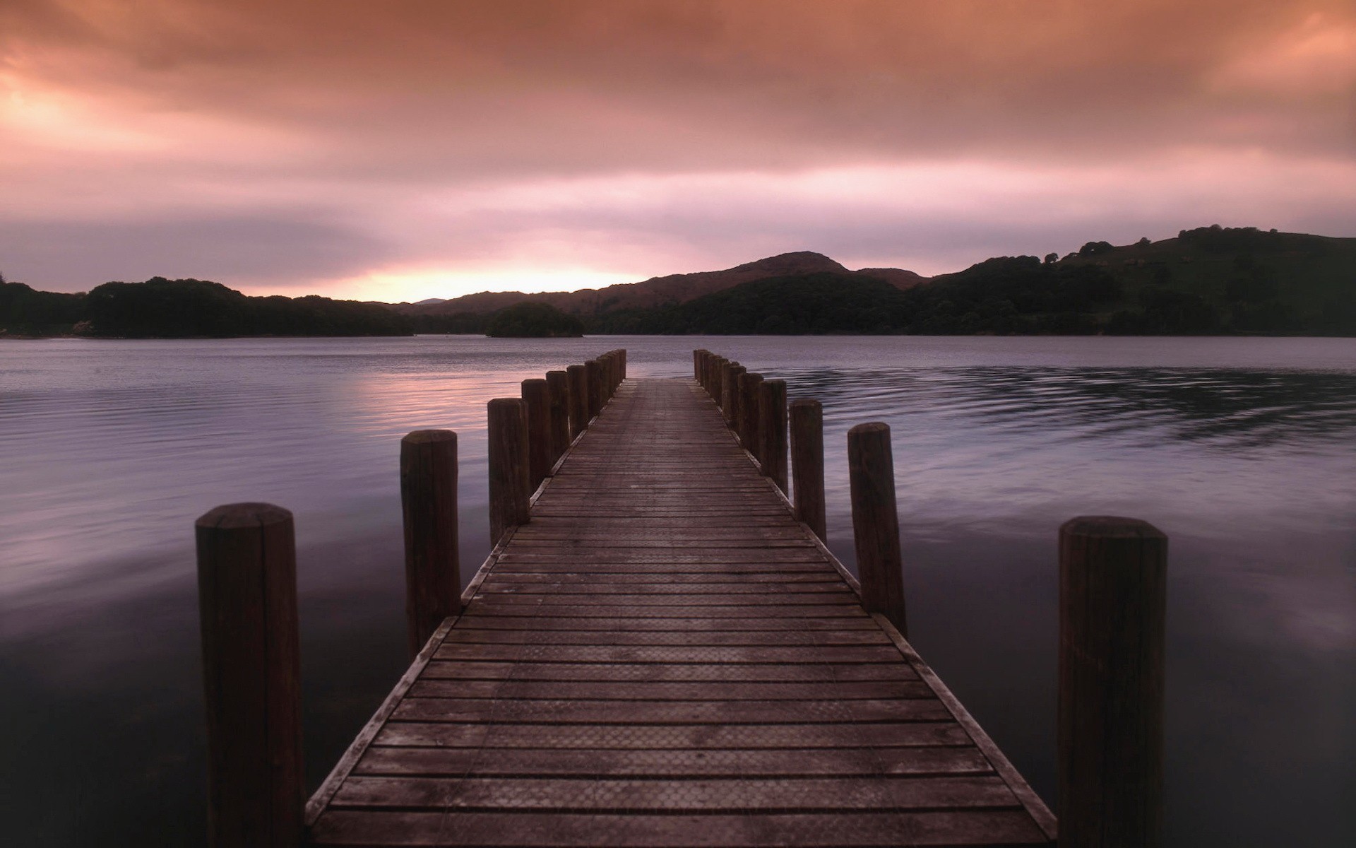 lake hills sunset pier