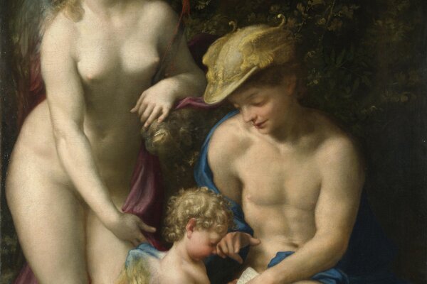 Tableau de la famille Cupidon dans la galerie