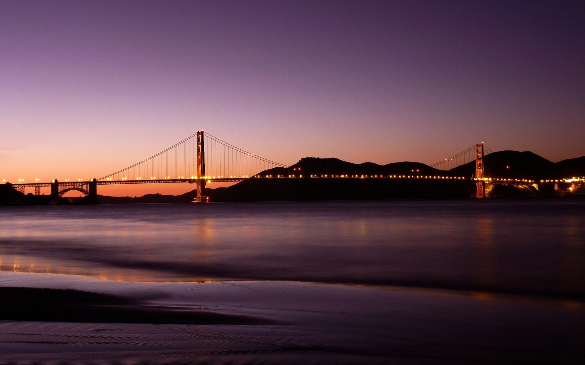 golden gate bridge ponte acqua san francisco california