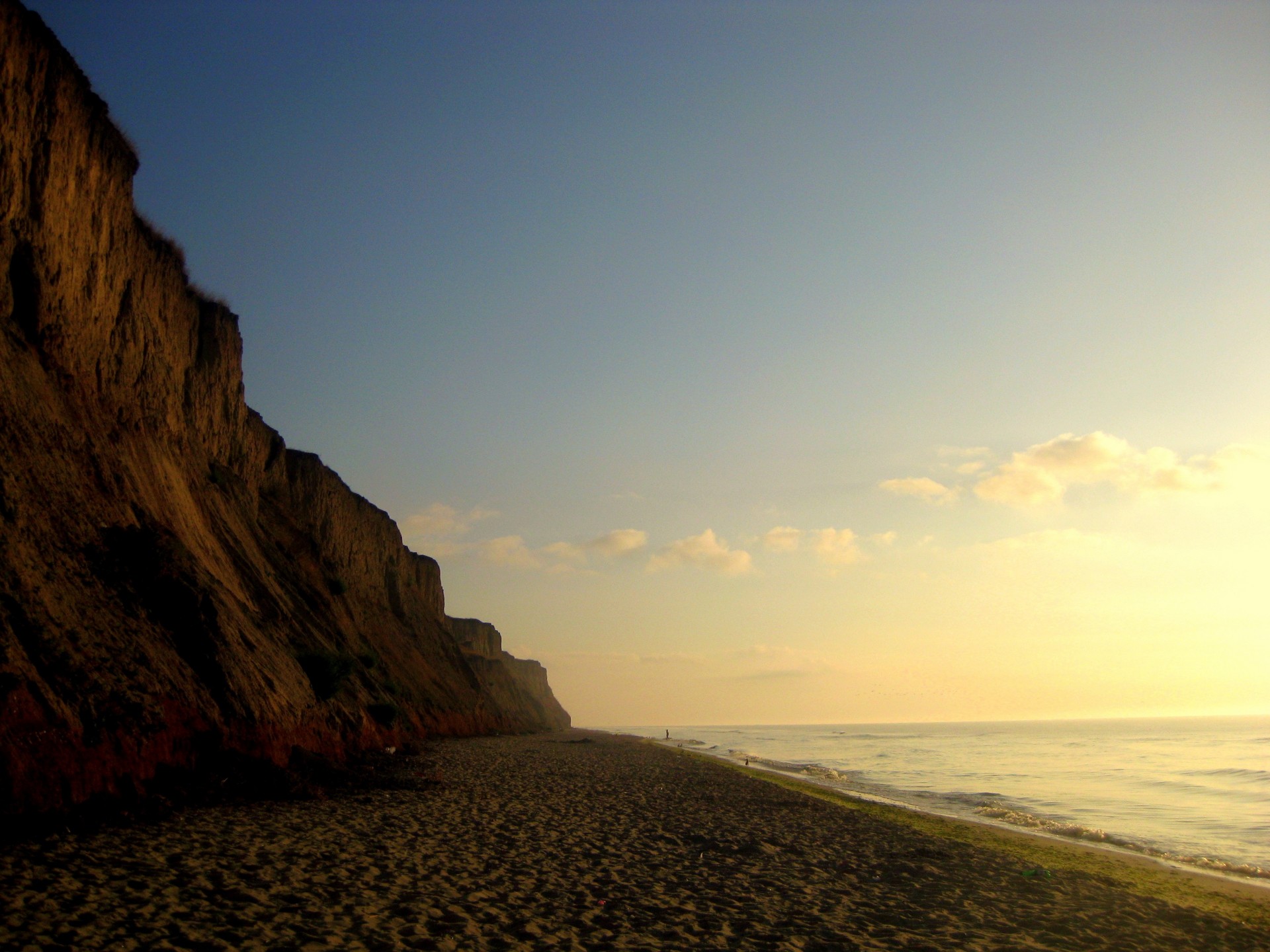 meer klippe morgen