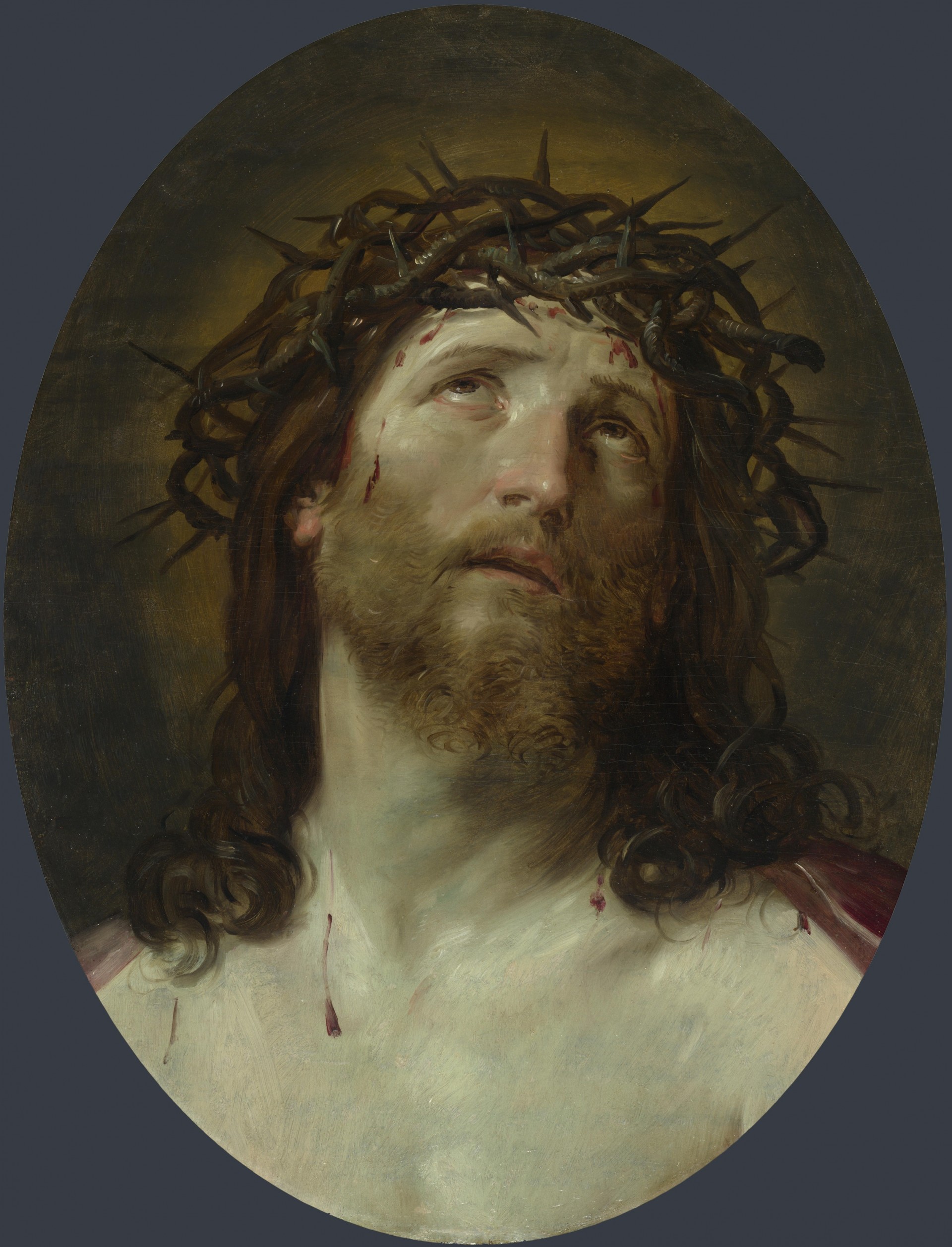 dopo la national gallery di londra dopo guido reni come guido reni la testa di cristo nella corona di spine la testa di cristo è sormontato da una spina