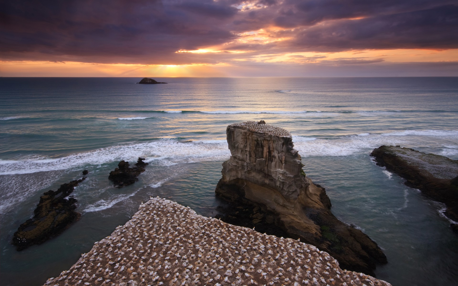 Скалы на берегу моря