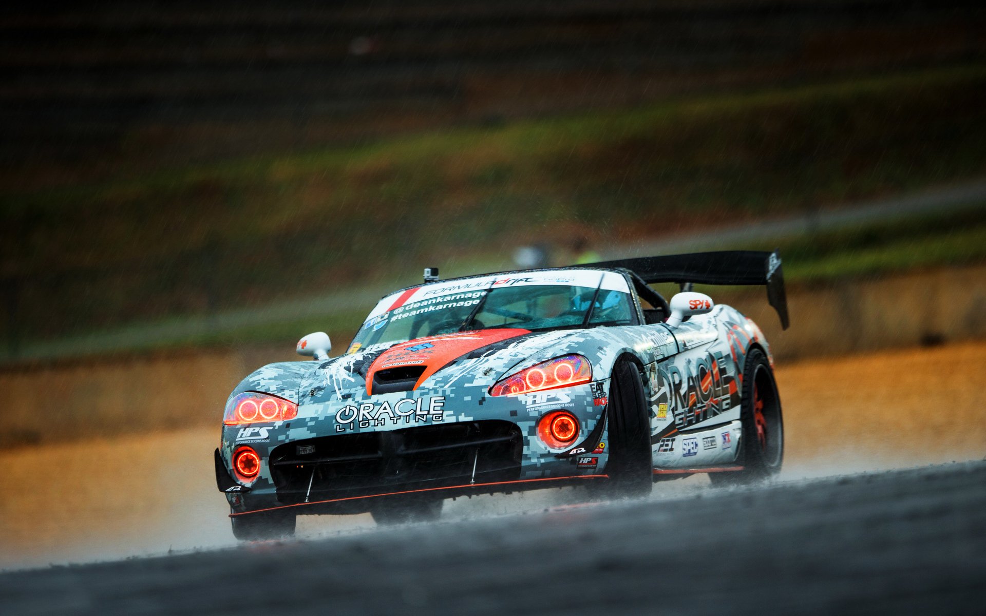 dodge viper auto formula drift viper deriva skid pioggia sport